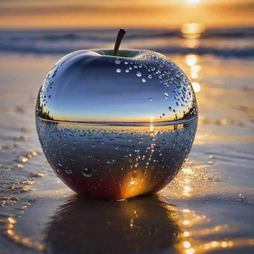 golden apple,water apple,crystal ball-photography,glass sphere,golden delicious,apple icon,beach ball,apple logo,baked apple,apple design,piece of apple,glass ornament,red apple,still life photography,apple world,fruits of the sea,bell apple,reflector,sun reflection,glass ball,Photography,General,Natural