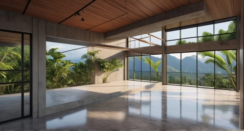 tropical house,house in mountains,wooden windows,interior modern design,3d rendering,house in the mountains,wood window,big window,holiday villa,luxury home interior,beautiful home,roof landscape,modern house,eco-construction,daylighting,glass window,modern room,sliding door,chalet,modern decor,Photography,General,Realistic