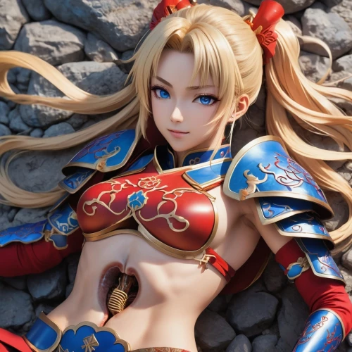 kotobukiya,3d figure,game figure,figurine,elza,sanya,female warrior,nero,doll figure,female doll,christmas figure,saber,erika,kos,fantasy woman,3d model,goddess of justice,dragon li,ashitaba,fantasy warrior