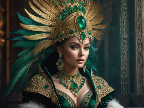 cleopatra,headdress,ancient costume,asian costume,ancient egyptian girl,indonesian women,feather headdress,priestess,headpiece,egyptian,rebana,miss circassian,indian headdress,orientalism,kokoshnik,pharaoh,indonesian,ancient egyptian,tutankhamun,javanese,Art,Classical Oil Painting,Classical Oil Painting 01