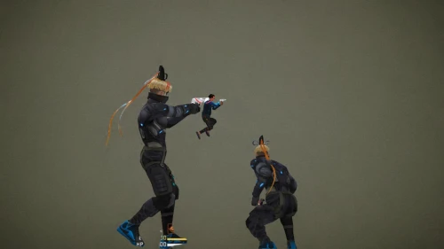 synchronized skating,stand models,tandem jump,climbing helmets,tandem skydiving,duet,ninjutsu,battōjutsu,duo,kenjutsu,dab,fighting poses,duel,two fish,on each other,elongate,head shoot,gemini,snorkel,dancing couple