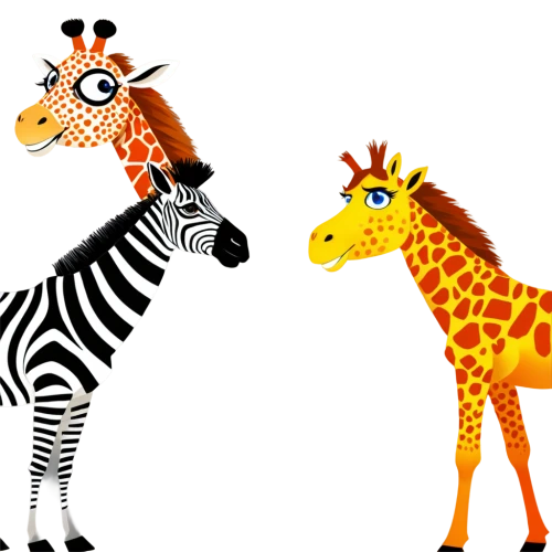 giraffes,two giraffes,giraffidae,anthropomorphized animals,scandia animals,animal animals,zebras,whimsical animals,ccc animals,animals,forest animals,animal shapes,giraffe plush toy,giraffe,exotic animals,animal stickers,zebra,my clipart,tropical animals,animal zoo,Art,Artistic Painting,Artistic Painting 46