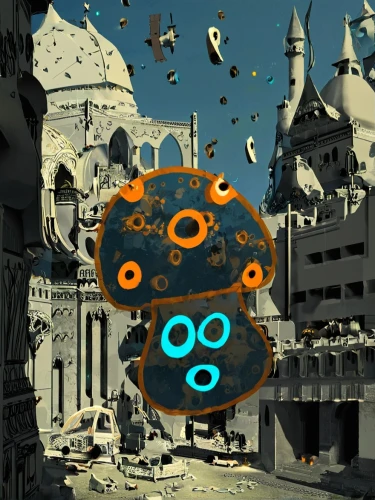 baku eye,cog wheels,insect ball,city pigeon,cog,orb,phobos,astronomical clock,tau,vector ball,scarab,panoramical,gyroscope,dot,quadrocopter,bb8-droid,mandelbrodt,invasion,asteroids,swarms,Conceptual Art,Fantasy,Fantasy 02
