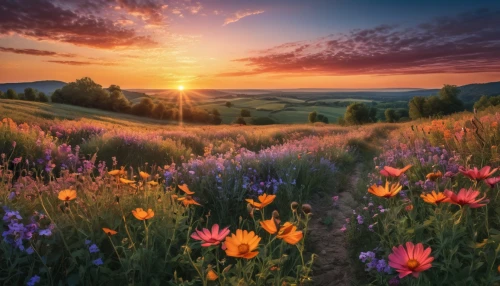 meadow landscape,flower field,meadow flowers,flower meadow,splendor of flowers,field of flowers,flowering meadow,flowers field,summer meadow,wildflowers,wildflower meadow,blooming field,blanket of flowers,meadow in pastel,provence,flower in sunset,mountain meadow,alpine meadow,spring meadow,wild flowers,Conceptual Art,Daily,Daily 24