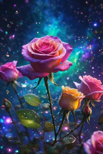 colorful roses,spray roses,noble roses,romantic rose,flower background,blooming roses,floral digital background,landscape rose,fairy galaxy,floral background,full hd wallpaper,cosmic flower,disney rose,rainbow rose,rose flower illustration,roses,pink roses,rose bloom,bright rose,flower rose,Photography,Artistic Photography,Artistic Photography 10