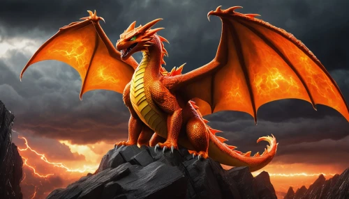 charizard,draconic,fire breathing dragon,dragon fire,dragon of earth,dragon,painted dragon,black dragon,wyrm,dragon design,dragon li,dragons,heroic fantasy,orange,gryphon,golden dragon,fire background,dragon slayer,fantasy picture,wales,Illustration,Realistic Fantasy,Realistic Fantasy 36