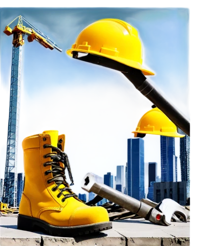 steel-toe boot,construction industry,construction equipment,construction company,construction workers,hard hat,construction worker,construction helmet,hardhat,outdoor power equipment,safety shoe,electrical contractor,work boots,construction machine,personal protective equipment,blue-collar worker,construction toys,heavy equipment,construction site,yellow machinery,Conceptual Art,Sci-Fi,Sci-Fi 01