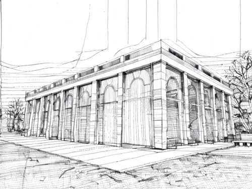 the parthenon,columns,parthenon,mortuary temple,peabody institute,doric columns,wireframe,3d rendering,house drawing,greek temple,us supreme court building,colonnade,wooden facade,athens art school,line drawing,ancient greek temple,glass facade,wireframe graphics,kirrarchitecture,technical drawing,Design Sketch,Design Sketch,Fine Line Art