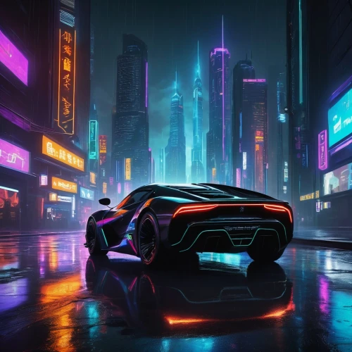 futuristic car,futuristic,cyberpunk,futuristic landscape,audi e-tron,3d car wallpaper,elektrocar,80's design,concept car,mercedes eqc,merc,80s,electric mobility,sci - fi,sci-fi,neon arrows,scifi,dystopian,electric,retro car,Illustration,Retro,Retro 26