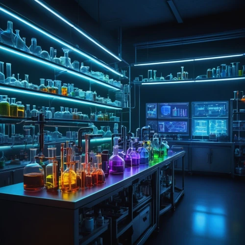 chemical laboratory,laboratory information,laboratory,reagents,lab,fluorescent dye,biotechnology research institute,laboratory equipment,formula lab,science education,laboratory flask,chemist,pharmacy,potions,distillation,neon drinks,neon light drinks,neon cocktails,biochemistry,nitroaniline,Art,Classical Oil Painting,Classical Oil Painting 06