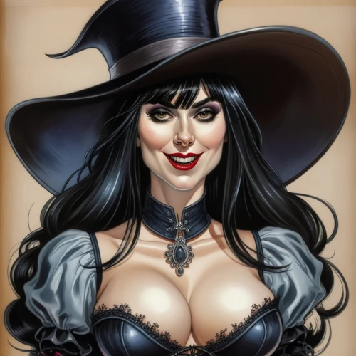 vampire woman,halloween witch,black hat,vampire lady,witch's hat icon,witch,sorceress,halloween black cat,witch hat,witch ban,fantasy woman,witch's hat,celebration of witches,wicked witch of the west,vampira,halloween illustration,evil woman,the hat-female,gothic woman,fantasy portrait,Illustration,Abstract Fantasy,Abstract Fantasy 23