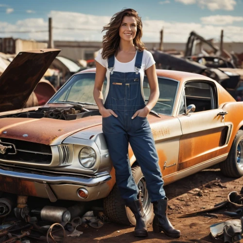 girl in overalls,auto repair shop,overalls,buick y-job,blue-collar,automobile repair shop,carpenter jeans,auto repair,salvage yard,junk yard,junkyard,car mechanic,car repair,auto mechanic,dodge la femme,american muscle cars,countrygirl,blue-collar worker,mechanic,rust goose,Photography,General,Commercial