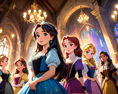 princesses,princess anna,disney,princess sofia,cinderella,fairytale characters,disney-land,disney land,snow white,the girl's face,celtic woman,fairy tale character,disneyland park,rapunzel,fairy tale icons,disney character,disney world,cinderella's castle,disney castle,tangled,Anime,Anime,Cartoon