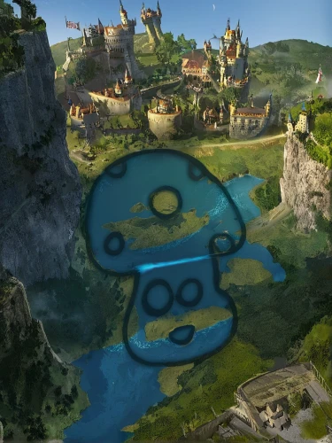 cuthulu,development concept,map icon,airships,meteora,water castle,floating island,apiarium,floating islands,concept art,lotus stone,balanced boulder,castleguard,spa town,airship,ancient city,stone lotus,kadala,playmat,peter-pavel's fortress,Conceptual Art,Fantasy,Fantasy 02