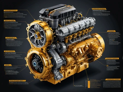 internal-combustion engine,automotive engine timing part,automotive engine part,automotive fuel system,truck engine,car engine,automotive alternator,mercedes engine,slk 230 compressor,race car engine,4-cylinder,bmw engine,engine,cylinder block,gearbox,8-cylinder,engine block,gas compressor,automotive ignition part,super charged engine,Unique,Design,Infographics