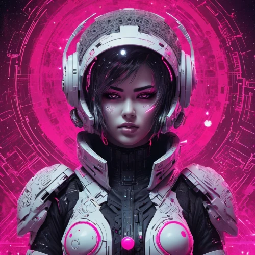 echo,scifi,cyberpunk,operator,pink vector,sci fi,sci-fi,sci - fi,futuristic,cyborg,sci fiction illustration,nova,andromeda,cyber,cg artwork,shepard,nora,nebula guardian,zero,hex,Conceptual Art,Sci-Fi,Sci-Fi 30