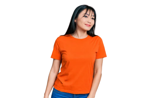 long-sleeved t-shirt,girl in t-shirt,tshirt,isolated t-shirt,orange,women's clothing,murcott orange,women clothes,acridine orange,t shirt,t-shirt,print on t-shirt,bright orange,polo shirt,orange color,fir tops,tees,shilla clothing,ladies clothes,polo shirts,Illustration,Japanese style,Japanese Style 14