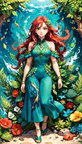 mermaid background,rusalka,merida,underwater background,water nymph,emerald sea,nami,ariel,flora,ocean background,little mermaid,under the sea,green mermaid scale,the sea maid,poison ivy,fae,moana,spring background,rosa ' amber cover,fantasia,Anime,Anime,General