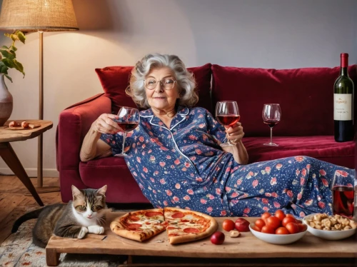 apéritif,pensioner,woman eating apple,a glass of wine,woman holding pie,elderly lady,grandma,elderly person,mediterranean diet,food and wine,senior citizen,food styling,marroni,diet icon,retirement,granny,glass of wine,pensioners,isabella grapes,two glasses,Photography,General,Natural