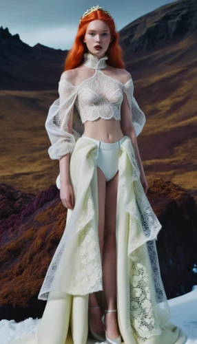 suit of the snow maiden,maureen o'hara - female,bjork,the snow queen,redhead doll,fashion dolls,designer dolls,ice queen,fashion doll,fantasy woman,female doll,aphrodite,ice princess,merida,doll figure,girl on the dune,celtic queen,dead bride,ariel,white rose snow queen