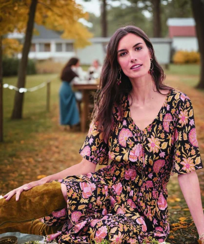 floral dress,maine,country dress,virginia,vermont,girl in a long dress,yellow jumpsuit,senior photos,fall foliage,vintage floral,beautiful girl with flowers,southern belle,girl in flowers,colorful floral,vintage woman,in the fall,fall colors,vintage dress,rhonda rauzi,woman portrait