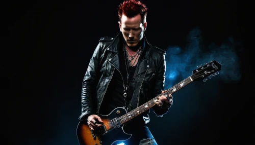 rocker,lead guitarist,guitarist,the edge,electric guitar,skillet,bass guitar,guitar player,punk design,sting,the guitar,rock,rock music,punk,rockstar,red-haired,mohawk hairstyle,poison,rock 'n' roll,duff,Conceptual Art,Oil color,Oil Color 12