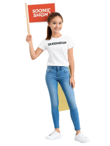 girl holding a sign,girl in t-shirt,girl on a white background,advertising clothes,scooter,kick scooter,schnipo,tshirt,gor,t-shirt printing,scooters,schopf,soprano,soundcloud logo,youth sports,salesgirl,sprint woman,on a white background,sports dance,social,Conceptual Art,Daily,Daily 35