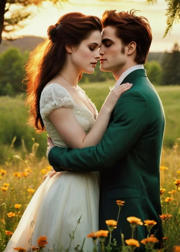 wedding photo,flightless bird,wedding couple,pre-wedding photo shoot,honeymoon,beautiful couple,wedding icons,bride and groom,romantic portrait,wedding photography,twiliight,a fairy tale,loving couple sunrise,silver wedding,romantic scene,wedding dresses,married,fairy tale,fairytale,wedding frame,Illustration,American Style,American Style 10