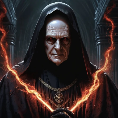 senate,vader,darth vader,flickering flame,darth maul,the abbot of olib,emperor,lokportrait,count,the emperor's mustache,death god,admiral von tromp,undertaker,lord who rings,prejmer,magus,nuncio,emperor of space,grimm reaper,cg artwork,Conceptual Art,Fantasy,Fantasy 34