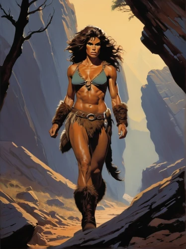 warrior woman,female warrior,american indian,the american indian,cherokee,barbarian,mowgli,native american,cave girl,cave man,anasazi,wind warrior,heroic fantasy,neanderthal,wonderwoman,huntress,tribal chief,paleolithic,kayenta,the wanderer,Conceptual Art,Sci-Fi,Sci-Fi 23