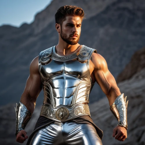 gladiator,god of thunder,greek god,spartan,thracian,biblical narrative characters,roman soldier,thor,hercules,steel man,poseidon,fantasy warrior,sparta,male character,poseidon god face,armor,armour,thymelicus,knight armor,breastplate,Photography,General,Natural