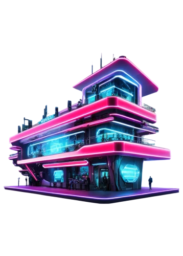 retro diner,futuristic architecture,80's design,syringe house,pink vector,futuristic,cube stilt houses,neon coffee,neon ghosts,holiday motel,development concept,motel,stilt houses,3d render,cube house,futuristic art museum,cubic house,neon human resources,render,beachhouse,Conceptual Art,Graffiti Art,Graffiti Art 03