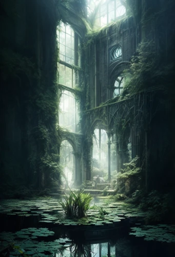 abandoned place,lost place,lostplace,abandoned places,lost places,abandoned,ruin,ruins,dandelion hall,witch's house,hall of the fallen,sunken church,undergrowth,abandon,overgrown,house in the forest,haunted cathedral,green garden,abandoned room,derelict