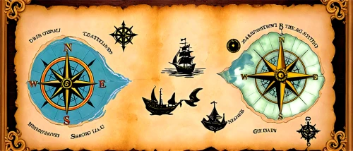 nautical banner,nautical clip art,glass signs of the zodiac,compass rose,compass direction,sailing ships,old ships,compass,navigation,naval battle,crown icons,galleon ship,treasure map,wind rose,anchors,mod ornaments,nautical paper,ship's wheel,pirate treasure,zodiac,Illustration,Abstract Fantasy,Abstract Fantasy 23