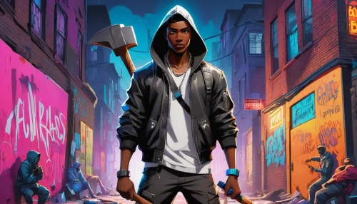 novelist,game illustration,gangstar,android game,sci fiction illustration,hood,book cover,game art,youth book,world digital painting,a pedestrian,assassin,city youth,pedestrian,hooded man,hip hop music,pandemic,scythe,cg artwork,main character,Illustration,Realistic Fantasy,Realistic Fantasy 21