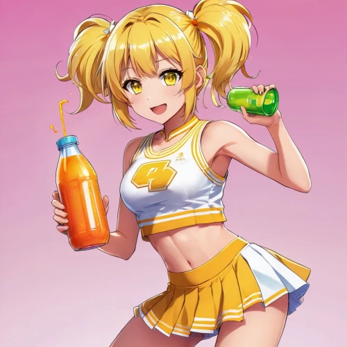 vitamin c,valencia orange,lemonsoda,citrus,fanta,orangina,orange juice,yang,cheering,lemon background,cheerleader,yuzu,fresh orange juice,darjeeling,juicy citrus,sports drink,orange drink,vitamin,ramune,sports girl,Illustration,Japanese style,Japanese Style 03