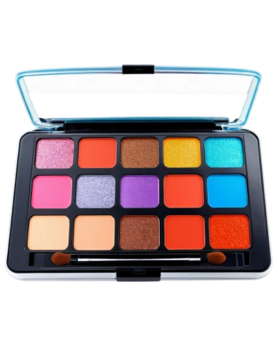 eyeshadow,eye shadow,makeup mirror,paint box,paint pallet,panning,palette,cosmetic products,isolated product image,women's cosmetics,makeup artist,cosmetic sticks,color picker,product photos,cosmetic brush,colorful bleter,beauty product,color swatches,watercolor women accessory,eyes makeup,Conceptual Art,Fantasy,Fantasy 26