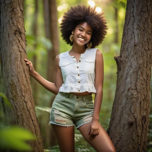 afro american girls,afroamerican,afro-american,portrait photography,artificial hair integrations,portrait photographers,african american woman,beautiful young woman,beautiful african american women,afro american,ethiopian girl,bermuda shorts,afro,spruce shoot,girl with tree,girl in t-shirt,carefree,african-american,relaxed young girl,natural cosmetics,Illustration,Japanese style,Japanese Style 20