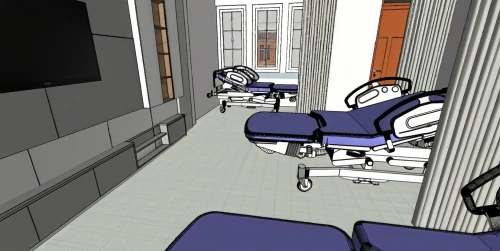 new concept arms chair,sci fi surgery room,treatment room,therapy room,sleeper chair,examination room,3d rendering,surgery room,office chair,dormitory,massage chair,recliner,barber chair,modern room,sleeping room,hospital bed,rendering,computer room,hallway space,fitness room