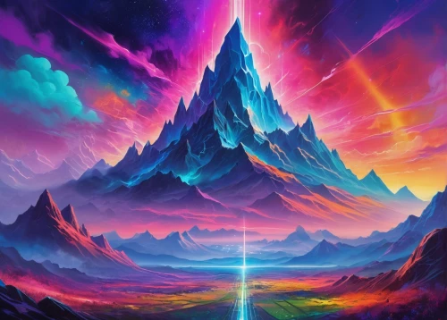 prism,rainbow background,rainbow pencil background,colorful background,colorful light,triangles background,unicorn background,light spectrum,mountain sunrise,colorful foil background,vast,the pillar of light,vapor,spectrum,dimensional,wall,aura,space art,neon arrows,background colorful,Illustration,Vector,Vector 07