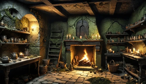 apothecary,candlemaker,witch's house,victorian kitchen,potions,witch house,dark cabinetry,fireplaces,alchemy,tinsmith,fireplace,the little girl's room,catacombs,ancient house,dolls houses,fallout shelter,dungeon,antiquariat,home fragrance,the boiler room,Unique,Design,Infographics