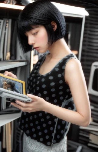 girl studying,girl at the computer,woman holding a smartphone,librarian,e-reader,holding ipad,the girl studies press,blur office background,ereader,cigarette girl,bookworm,retro girl,comic halftone woman,computer art,retro woman,augmented reality,browsing,reading magnifying glass,bob cut,mari makinami,Common,Common,Film