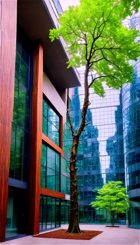 office buildings,japanese architecture,office building,glass facade,modern architecture,3d rendering,glass building,modern office,urban landscape,corporate headquarters,sky tree,modern building,the japanese tree,green trees,blur office background,abstract corporate,silk tree,glass facades,business centre,shenzhen vocational college,Art,Artistic Painting,Artistic Painting 32