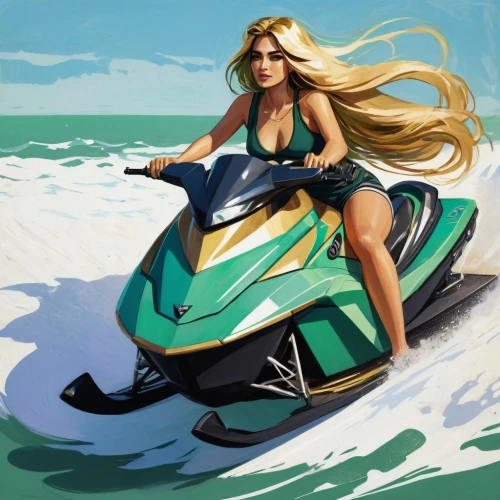 jet ski,watercraft,powerboating,piaggio ciao,piaggio,speedboat,personal water craft,vespa,moped,motorbike,snowmobile,vector illustration,motorcycle,motorboat sports,ride,waterskiing,surfboat,dolphin rider,power boat,motorcycle racer,Illustration,Realistic Fantasy,Realistic Fantasy 23