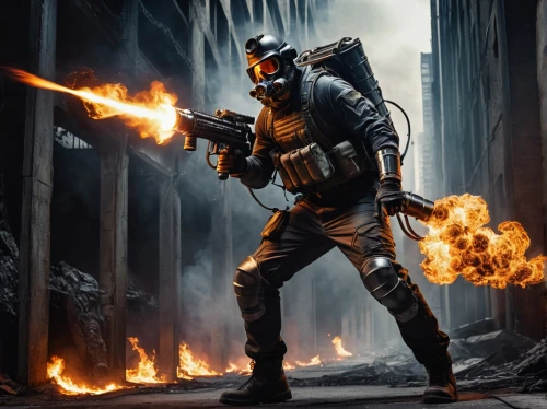 free fire,firefighter,fire master,fire fighter,fire background,gas grenade,fuze,detonator,firebrat,warsaw uprising,pubg mascot,vigil,mercenary,blow torch,fire artist,smoke background,fireman,crucible,grenadier,inflammable,Illustration,Black and White,Black and White 15