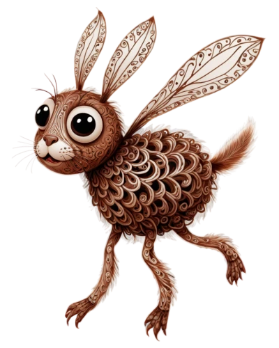 chestnut animal,bombyx mori,brown rabbit,wood rabbit,prickle,mole cricket,brush beetle,weevil,steppe hare,insect,muroidea,critter,bugs,anthropomorphized animals,acorn,varroa,muckbee,gypsy moth,longhorn beetle,leveret,Illustration,Black and White,Black and White 11