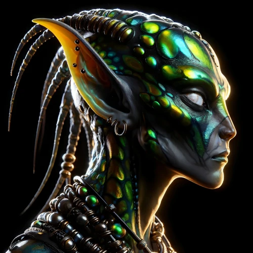 alien warrior,dark elf,mantis,avatar,neottia nidus-avis,female warrior,loki,elven,warrior woman,alien,andromeda,jaya,artemis,predator,shaman,callisto,lokportrait,fantasy portrait,cleopatra,head woman