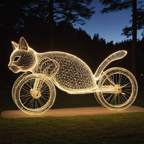 bike lamp,bicycle lighting,recumbent bicycle,electric bicycle,hybrid bicycle,artistic cycling,canis panther,hare trail,bicycle,kinetic art,geometrical cougar,kelpie,bicycle basket,drawing with light,racing bicycle,fox and hare,obike munich,bicycle sign,car sculpture,light graffiti,Photography,Documentary Photography,Documentary Photography 31