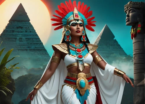 ancient egyptian girl,cleopatra,ancient egypt,ancient egyptian,pharaonic,priestess,egyptian,aztec,ramses ii,horus,pharaohs,pharaoh,pocahontas,maat mons,giza,aztecs,jaya,sphinx pinastri,egyptian temple,khufu,Conceptual Art,Fantasy,Fantasy 02