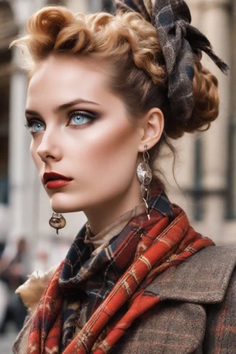 steampunk,buffalo plaid antlers,tartan,victorian lady,victorian style,tartan colors,buffalo plaid,autumn plaid pattern,vintage makeup,vintage fashion,updo,tartan background,chignon,vintage woman,vintage women,gothic fashion,artificial hair integrations,scottish,victorian fashion,scotsman,Photography,Commercial